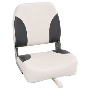 vidaXL Si&egrave;ge pour bateau avec sangle de fixation pliable 41x36x48 cm