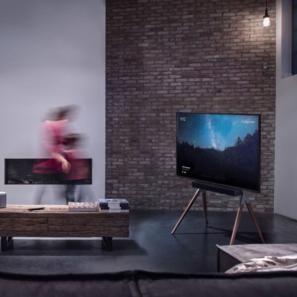 One For All Support TV Falcon 32"-70" Marron fonc&eacute;