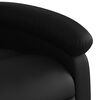 vidaXL Fauteuil inclinable noir similicuir