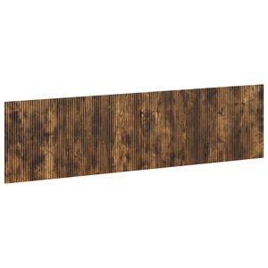vidaXL T&ecirc;te de lit murale ARNHEM Ch&ecirc;ne fum&eacute; Bois d'ing&eacute;nierie