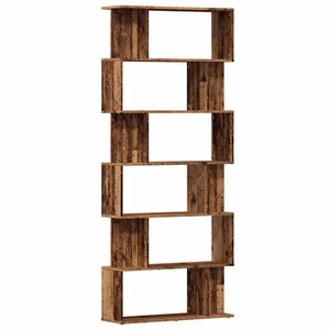 vidaXL Biblioth&egrave;que vieux bois 80x24x192 cm bois d'ing&eacute;nierie