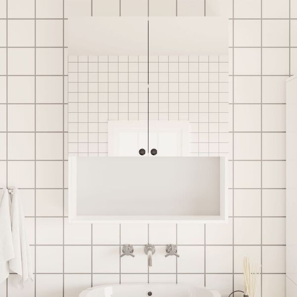 vidaXL Films de miroir 2 pcs auto-adh&eacute;sive 60x200 cm PET