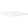 vidaXL Lit Viana avec matelas noir et blanc 180x200 cm similicuir