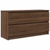 vidaXL Meuble TV ch&ecirc;ne marron 100x35x54 cm bois d'ing&eacute;nierie