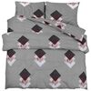vidaXL Ensemble de housse de couette multicolore 260x220 cm coton