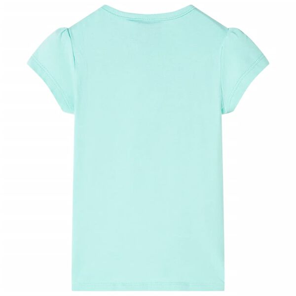 T-shirt pour enfants menthe claire 92