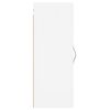 vidaXL Armoire murale blanc 34,5x34x90 cm bois d'ing&eacute;nierie