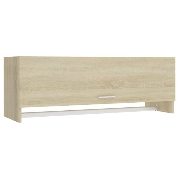 vidaXL Garde-robe ch&ecirc;ne sonoma 100x32,5x35 cm bois d'ing&eacute;nierie