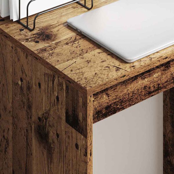 vidaXL Bureau Bois ancien 60 x 40 x 76 cm Bois d'ingénierie