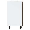 vidaXL Armoire de cuisine Porto ch&ecirc;ne marron bois d'ing&eacute;nierie
