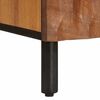 vidaXL Buffet avec stockage Finition Acacia Brun 80 x 33 x 75 cm
