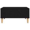 vidaXL Table basse Chêne noir 60 x 60 x 30 cm Bois d'ingénierie
