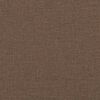 vidaXL Ensemble de canap&eacute;s 4 pcs avec coussins Marron Tissu