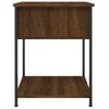vidaXL Tables de chevet 2 pcs ch&ecirc;ne marron 44x45x58 cm bois ing&eacute;nierie