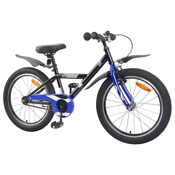 vidaXL V&eacute;lo pour Enfants 18 Pouces pour les 5-7 ans Noir