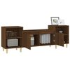 vidaXL Meuble TV Ch&ecirc;ne marron 160x35x55 cm Bois d'ing&eacute;nierie