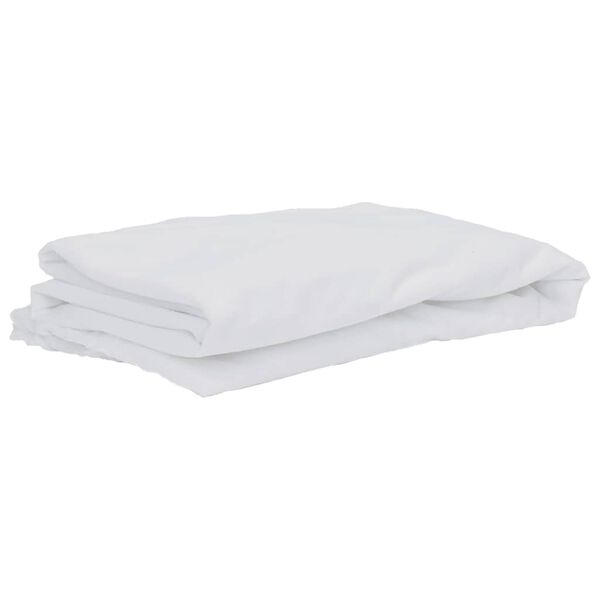 vidaXL Prot&egrave;ge-matelas blanc 140x190 cm imperm&eacute;able