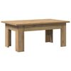 vidaXL Table basse ch&ecirc;ne artisanal 100x60x42 cm bois d'ing&eacute;nierie