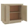 vidaXL Buffet Chêne sonoma 80x40x75 cm Bois d'ingénierie
