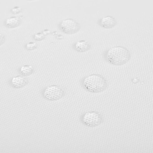 vidaXL Nappes de table 5 pcs Blanc 100x100 cm