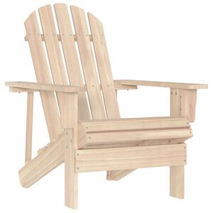 vidaXL Chaise de jardin Adirondack bois de sapin massif
