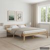 vidaXL Cadre de lit sans matelas bois massif de pin 140x200 cm