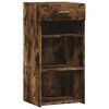 vidaXL Buffet ch&ecirc;ne fum&eacute; 45x42,5x93 cm bois d'ing&eacute;nierie