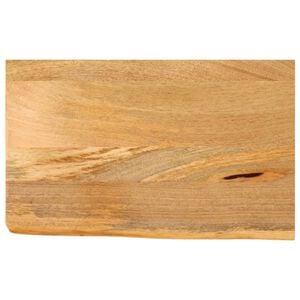 vidaXL Dessus de table &agrave; bord vivant 40x20x2,5 cm bois massif manguier