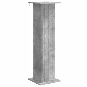 vidaXL Support de Plante Gris b&eacute;ton 30,5 x 30 x 100,5 cm