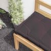 vidaXL Coussin de plancher de palette Coton 120x40x7 cm Anthracite