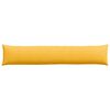 vidaXL Coussins de canapé 2 pcs Jaune clair 200 x 40 cm