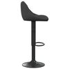 vidaXL Tabouret de bar Noir Velours