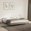 vidaXL Cadre de lit sans matelas gris clair 160x200 cm velours