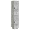 vidaXL Ensemble de Meubles 2 pcs Gris b&eacute;ton Bois d'ing&eacute;nierie