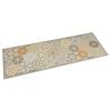 vidaXL Tapis de cuisine lavable impression pastel hexagonale 45x150 cm