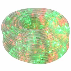 vidaXL Cordon lumineux LED de No&euml;l 480 LED Rouge et Vert 20 m