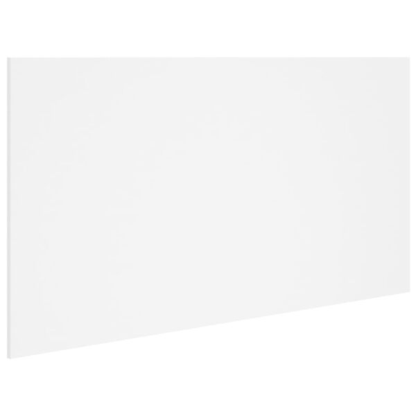 vidaXL Tête de lit Blanc 160x1,5x80 cm Bois d'ingénierie
