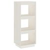 vidaXL Biblioth&egrave;que/S&eacute;parateur de pi&egrave;ce blanc 40x35x103 cm pin massif