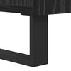 vidaXL Cabinet de chevet avec tiroir Ch&ecirc;ne noir 40 x 35 x 47,5 cm