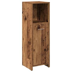 vidaXL Armoire de salle de bain vieux bois 30x30x95 cm bois ing&eacute;nierie