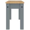 vidaXL Banc &agrave; manger Panama gris 105x30x45 cm bois massif de pin