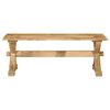 vidaXL Table basse 110x52x40 cm bois de manguier massif