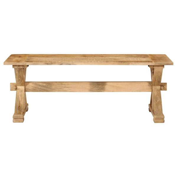 vidaXL Table basse 110x52x40 cm bois de manguier massif
