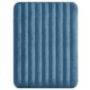INTEX Lit d'Air avec Pompage INTEX Bleu fonc&eacute; et gris PVC et ABS