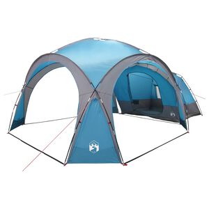vidaXL Tente lat&eacute;rale Bleu 643 x 408 x 260 cm Polyester et Acier