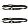 Kerbl R&ecirc;nes lat&eacute;rales 2 pcs Noir Poney 323599