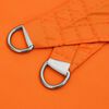 vidaXL Voile de parasol tissu oxford triangulaire 4x4x5,8 m orange