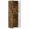 vidaXL Haut Armoire avec &eacute;tag&egrave;re FLORIN Ch&ecirc;ne fum&eacute; 60 x 35 x 182 cm