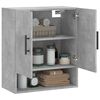 vidaXL Armoire murale gris béton 60x31x70 cm bois d'ingénierie