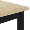 vidaXL Table basse Sonoma 80 x 80 x 45 cm Bois d'ing&eacute;nierie